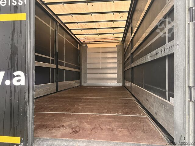 Öppen släpvagn med presenning Fliegl TPS135  13,5 t Tandemplanenanhänger, neuwertig