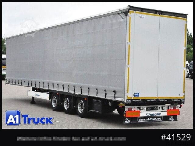 Atvērta puspiekabe ar tentu KRONE SD, Mega, Ice Protect, Liftachse,