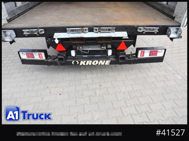 Atvērta puspiekabe ar tentu KRONE SD, Mega, Staplhalterung, Ice Protect, Liftachse,