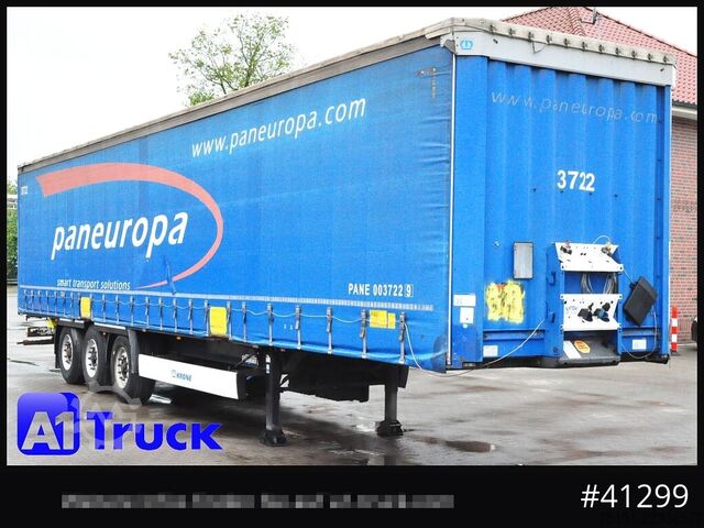 Open semitrailer with tarp KRONE SD Tautliner, Code XL, 1 Vorbesitzer