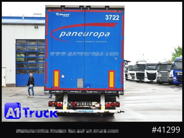 Open semitrailer with tarp KRONE SD Tautliner, Code XL, 1 Vorbesitzer