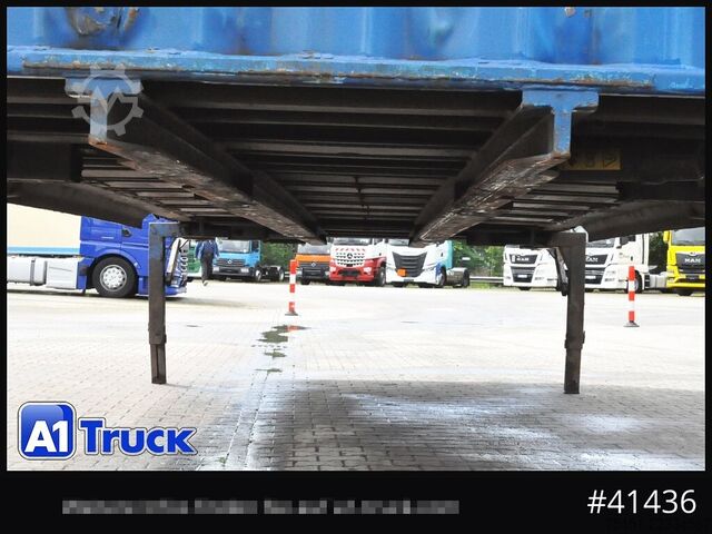 Swap body with flatbed & tarp KRONE Wechselbrücke Jumbo BDF 7,82, Code XL,