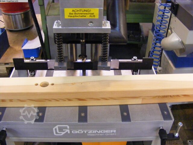 Stūra gultņu un olīvu urbšanas iekārta GÖTZINGER OBM 1