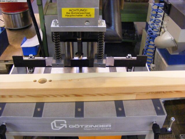 Stūra gultņu un olīvu urbšanas iekārta GÖTZINGER OBM Plus