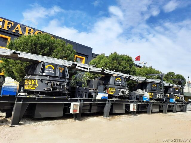 Frantoio a urto Vertical Shaft Impact Crusher 100-300 Tph VSI-900