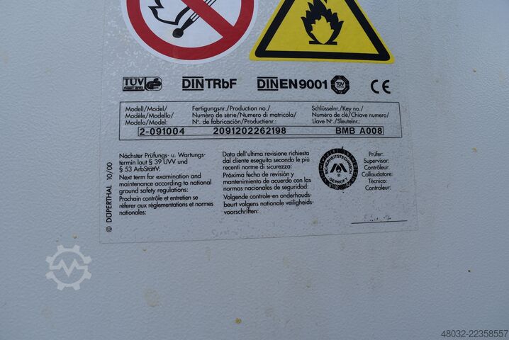 Hazmat locker Düperthal 2-091004