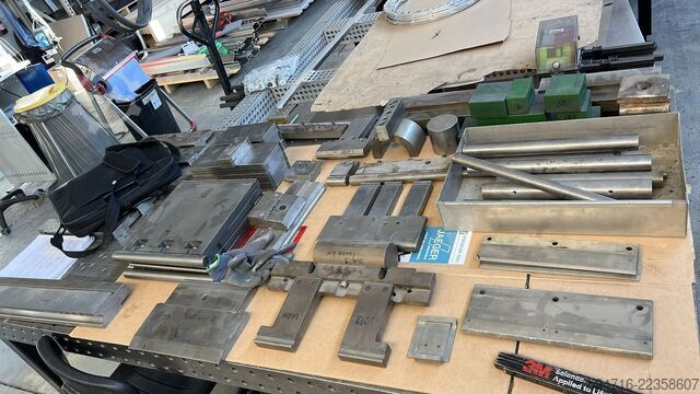 Press brake with Cybelec VisiTouch Pac Weinbrenner GP 80-2550