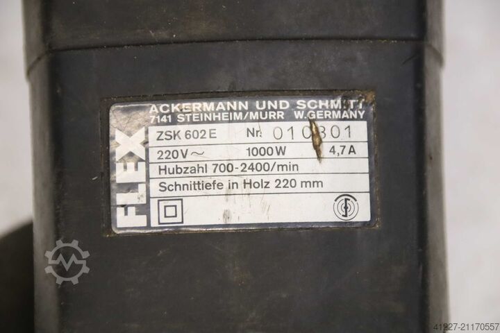 Reciprocating saw FLEX ZSK 602 E  1000 Watt