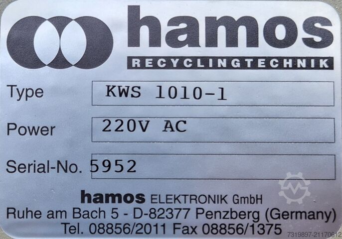 Separator cu role corona Hamos KWS 1010-1