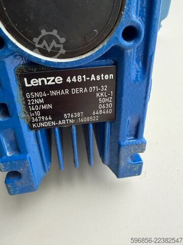  Lenze GSN04-1NHAR DERA071-32 Getriebemotor DERA071-32 0,37 kW 140 U Lenze GSN04-1NHAR DERA071-32 Getriebemotor DERA071-32 0,37 kW 140 U