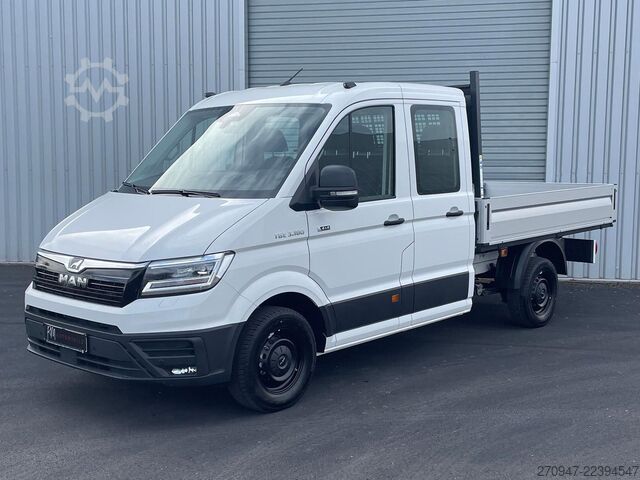 Furgone pick-up MAN TGE 3.180 Pritsche DOKA MR 4x4 ACC LED DIFF-SPER
