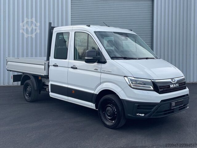 Furgone pick-up MAN TGE 3.180 Pritsche DOKA MR 4x4 ACC LED DIFF-SPER