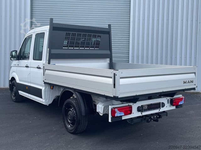 Furgone pick-up MAN TGE 3.180 Pritsche DOKA MR 4x4 ACC LED DIFF-SPER