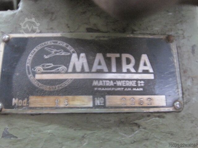  Matra Ventilschleifmaschine mit Doppelkonus-S.