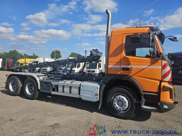 Kroklastbil Volvo FMX 420 6x4 Seil Abrollkipper nur 146.659 Km