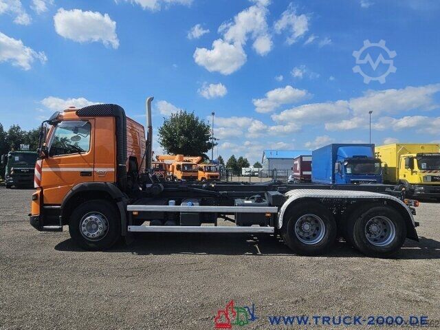 Roll-off tipper truck Volvo FMX 420 6x4 Seil Abrollkipper nur 146.659 Km