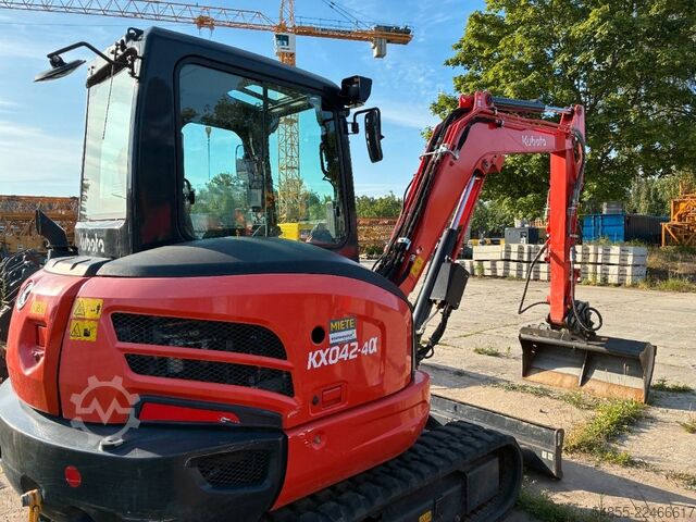 Miniekskavator KUBOTA KX042
