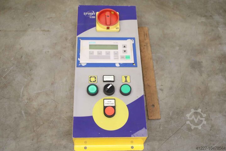 Raklapcsomagoló vezérlése Spinny Siemens S200 Simatic S7 TD200