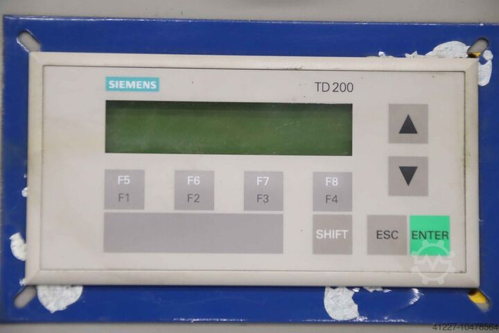 Raklapcsomagoló vezérlése Spinny Siemens S200 Simatic S7 TD200