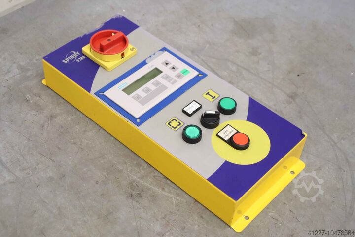 Raklapcsomagoló vezérlése Spinny Siemens S200 Simatic S7 TD200