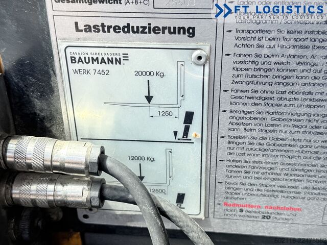 รถยกชนิดยกด้านข้าง Baumann GCS 200/20/35 DIESEL DUPLEX 3500