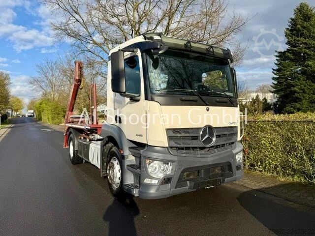 Sistema de braço de pórtico Mercedes-Benz Antos 1835 /Absetzkipper Meiller AK 12MT/Eu6/ 3...