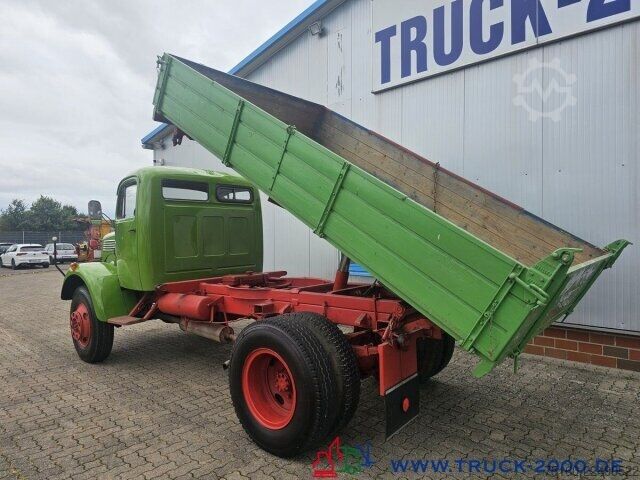 Truk pikap bak dump Mercedes-Benz LA 312 4x4 Meiller 3Seiten Kipper zGG. 7.000Kg.