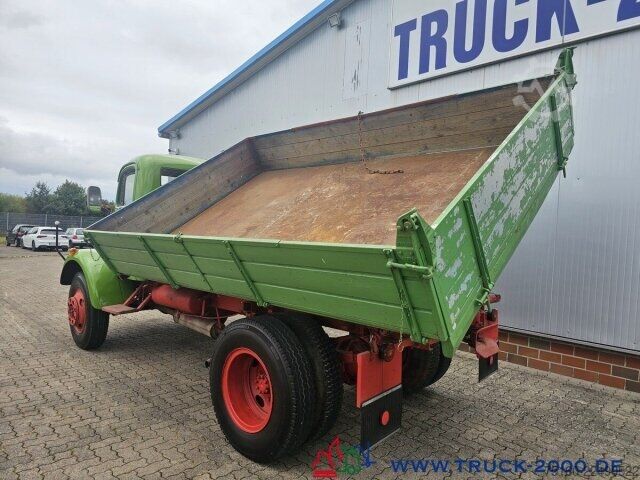 Truk pikap bak dump Mercedes-Benz LA 312 4x4 Meiller 3Seiten Kipper zGG. 7.000Kg.
