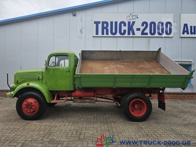 Truk pikap bak dump Mercedes-Benz LA 312 4x4 Meiller 3Seiten Kipper zGG. 7.000Kg.