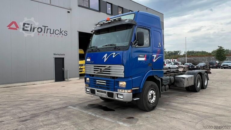 Šasija sa taksijem Volvo FH 12 - 460 (LAMES / STEEL SUSPENSION / 6X4 / 2...
