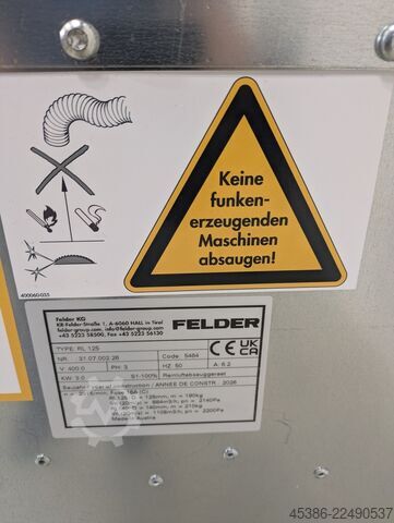 Mobiilne väljatõmbe süsteem Felder RL 125