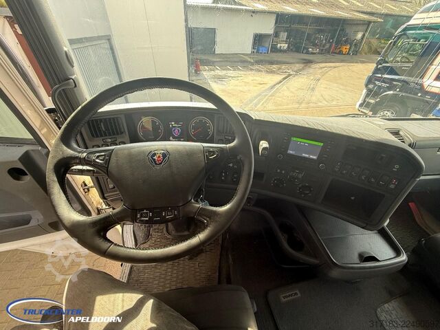 Cisterna Scania R490 RVS tank, Euro 6, Stuuras, Retarder, 15000...