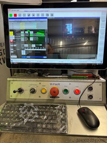 Máquina de corte a laser WARCOM W-FIBER 2060