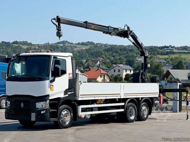 Кран, змонтований на вантажівці RENAULT T 380 * FASSI F120B.2.22 + FUNK * TOPZUSTAND !