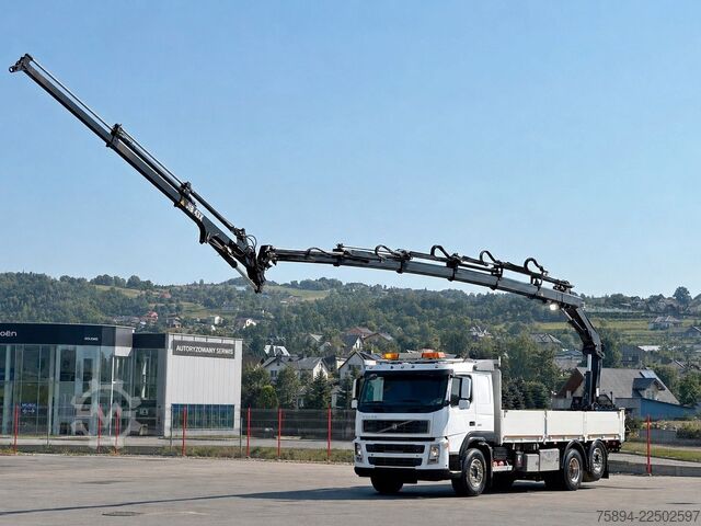 Autožeriav VOLVO FM 460 * HIAB 166 E-5 HIPRO + JIB 43X + FUNK