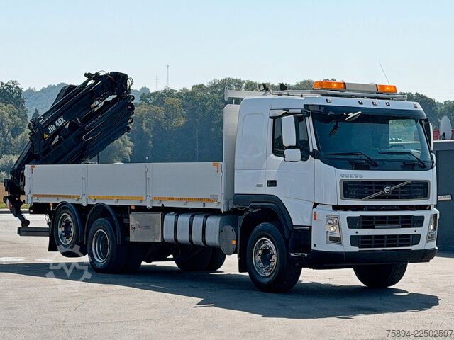 Autožeriav VOLVO FM 460 * HIAB 166 E-5 HIPRO + JIB 43X + FUNK