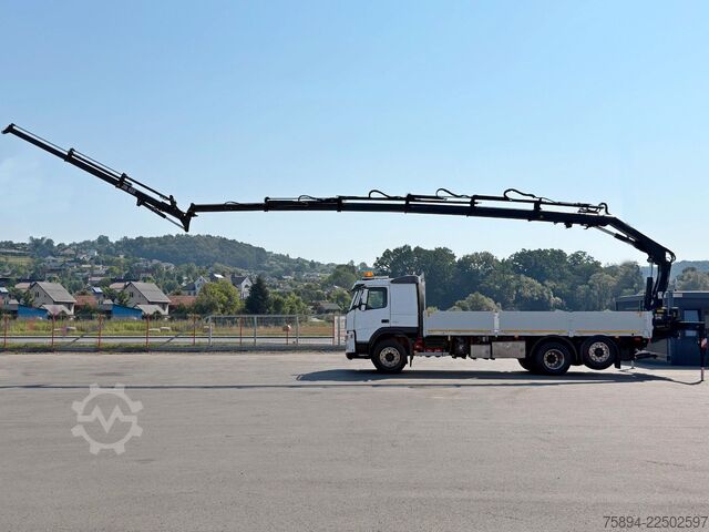 Autožeriav VOLVO FM 460 * HIAB 166 E-5 HIPRO + JIB 43X + FUNK