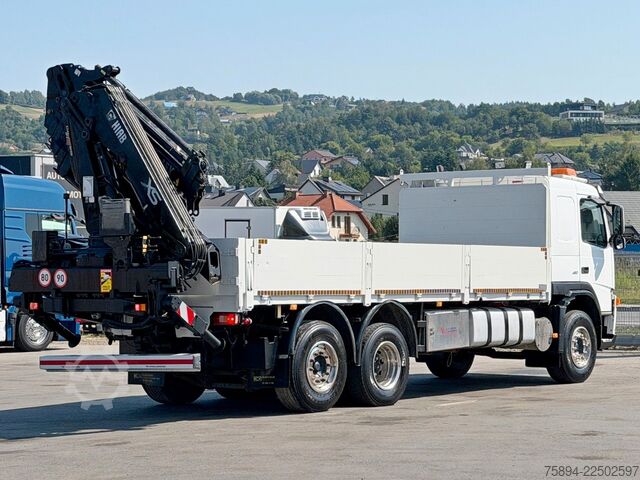 Autožeriav VOLVO FM 460 * HIAB 166 E-5 HIPRO + JIB 43X + FUNK