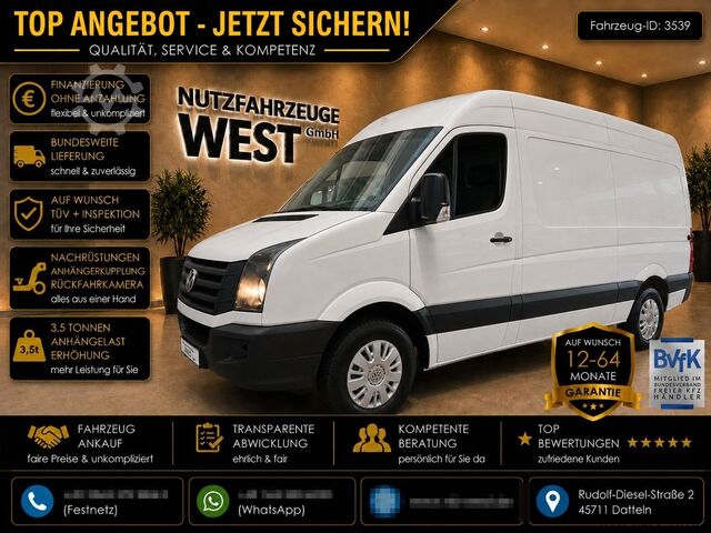 Furgon sa rashladnim sandukom VW Crafter Kühlkastenwagen - 0C. *Konvekta Kühlung*