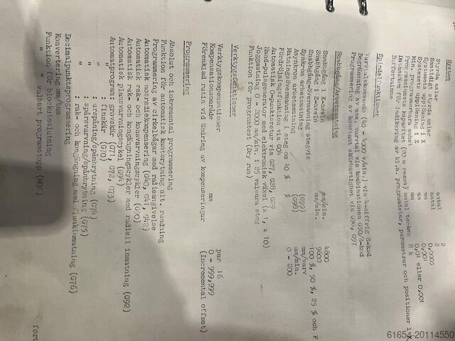 Brukt CNC dreiebenk fra MORI SEIKI, modell SL-3H MORI SEIKI SL-3H