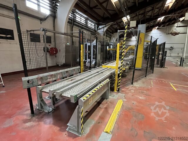 Linea OETTEL, CERMEX VIDEOJET, BEMA, LOGOPAK per il riempimento Bag-in-Box (1997) OETTEL, CERMEX Linie für Bag‑in‑Box‑Abfüllung