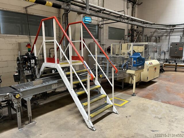 Linea OETTEL, CERMEX VIDEOJET, BEMA, LOGOPAK per il riempimento Bag-in-Box (1997) OETTEL, CERMEX Linie für Bag‑in‑Box‑Abfüllung