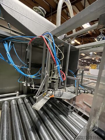 Linea OETTEL, CERMEX VIDEOJET, BEMA, LOGOPAK per il riempimento Bag-in-Box (1997) OETTEL, CERMEX Linie für Bag‑in‑Box‑Abfüllung