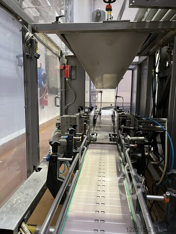 Linea OETTEL, CERMEX VIDEOJET, BEMA, LOGOPAK per il riempimento Bag-in-Box (1997) OETTEL, CERMEX Linie für Bag‑in‑Box‑Abfüllung