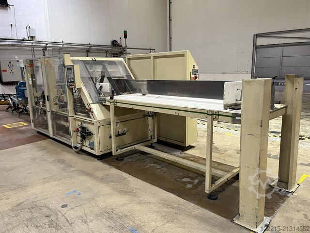 Linea OETTEL, CERMEX VIDEOJET, BEMA, LOGOPAK per il riempimento Bag-in-Box (1997) OETTEL, CERMEX Linie für Bag‑in‑Box‑Abfüllung