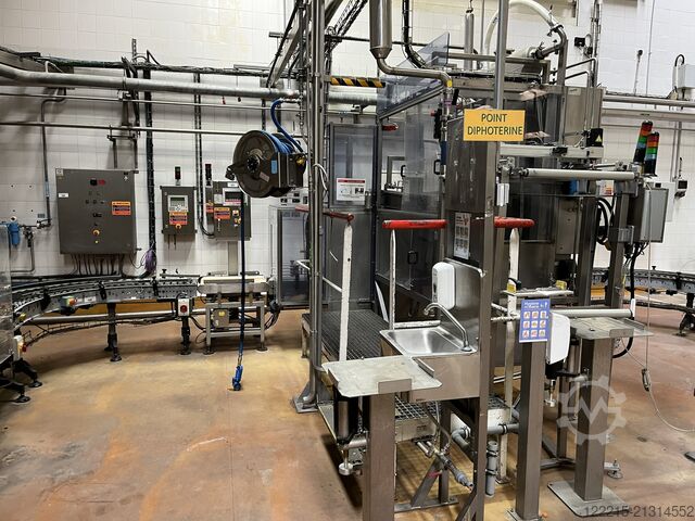 Linea OETTEL, CERMEX VIDEOJET, BEMA, LOGOPAK per il riempimento Bag-in-Box (1997) OETTEL, CERMEX Linie für Bag‑in‑Box‑Abfüllung