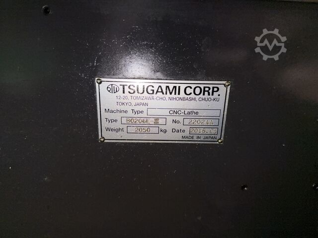 автоматичен струг за пръти Tsugami B0206E-III