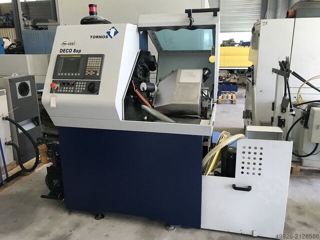 CNC-automatiska svarv TORNOS 8SP