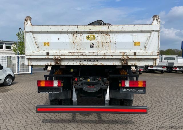 Kallurauto MERCEDES-BENZ Axor 1833 AK 4x4/ Meiller/ MKG 10m=1t/ Org. 139t