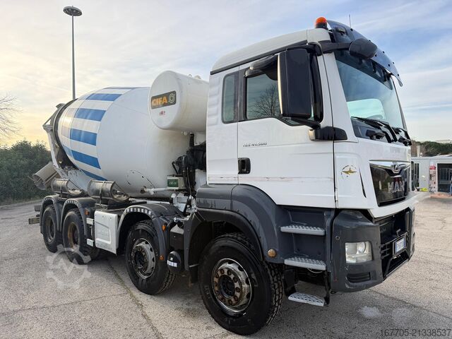 משאית מערבל בטון MAN TGS 41.500